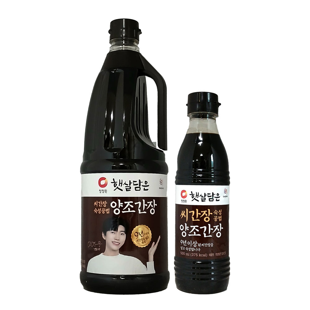 청정원 햇살담은 씨간장 양조간장 1.7L+500ml(증정용) 13,000원