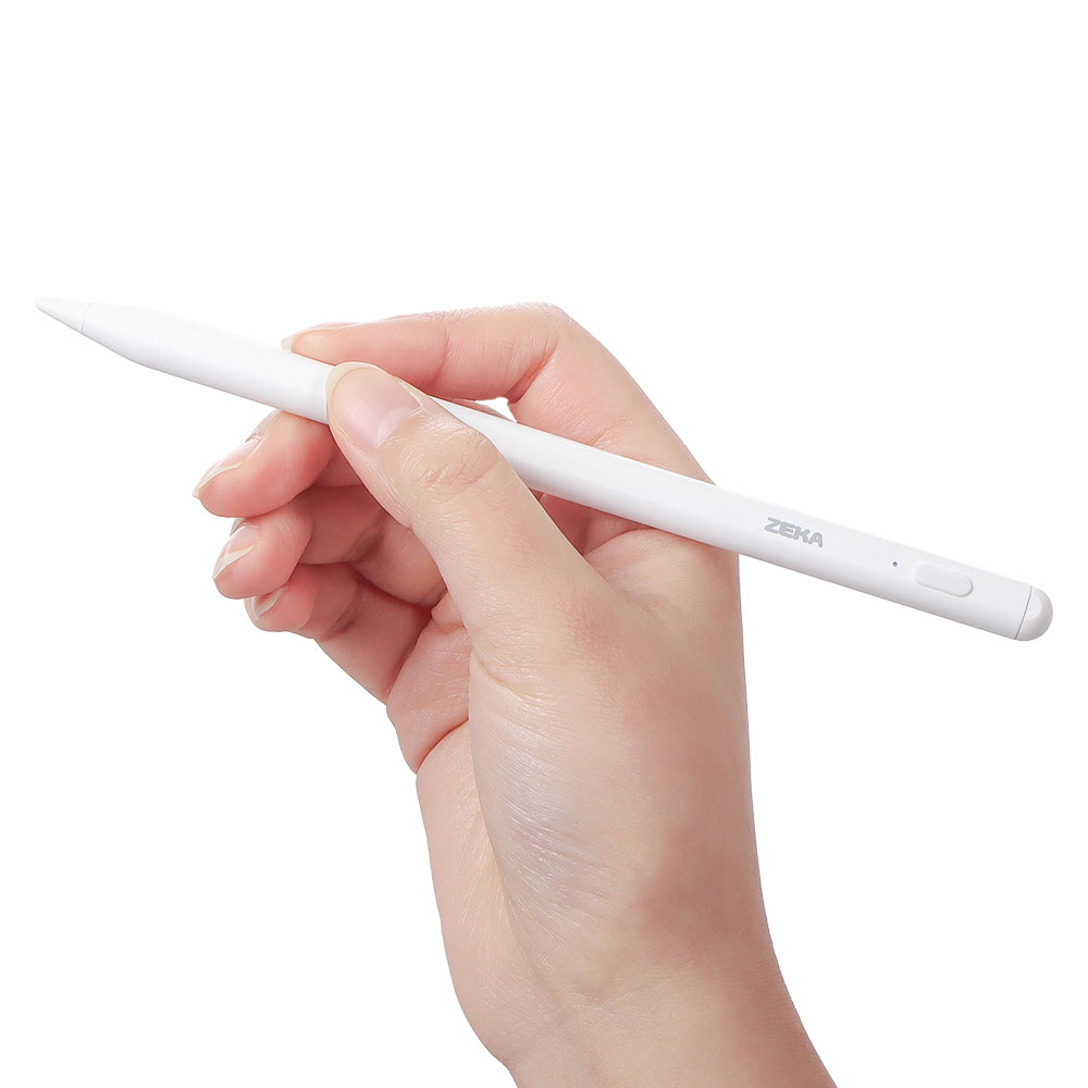 제카 아이패드 호환 스타일러스 스마트 터치펜 3세대 P3, 화이트, 1개 28,000원