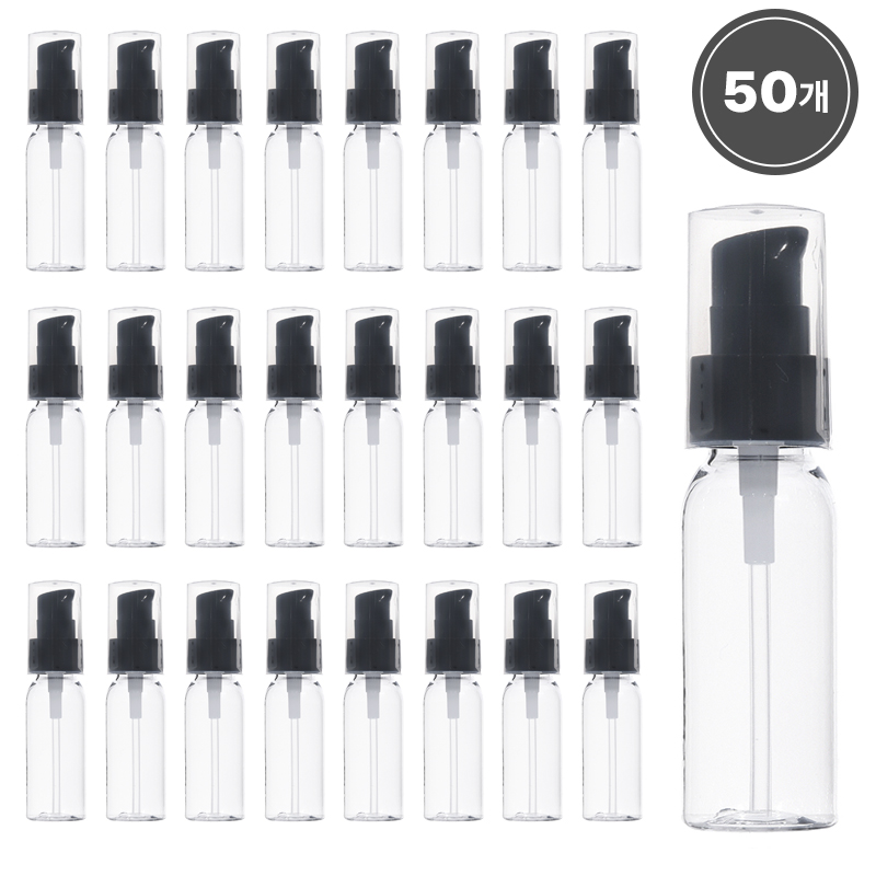 [50개묶음판매] 고급에센스용기 20ml 30ml 50ml 60ml 75ml 80ml 100ml 펌핑용기 플라스틱 공병, 50개 38,800원