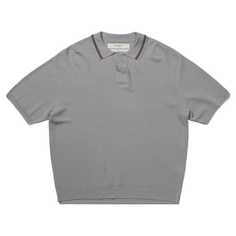 플라즈 티아이포맨 남성용 카라 라인 배색 반팔 스웨터 M234CSW131M 52,400원