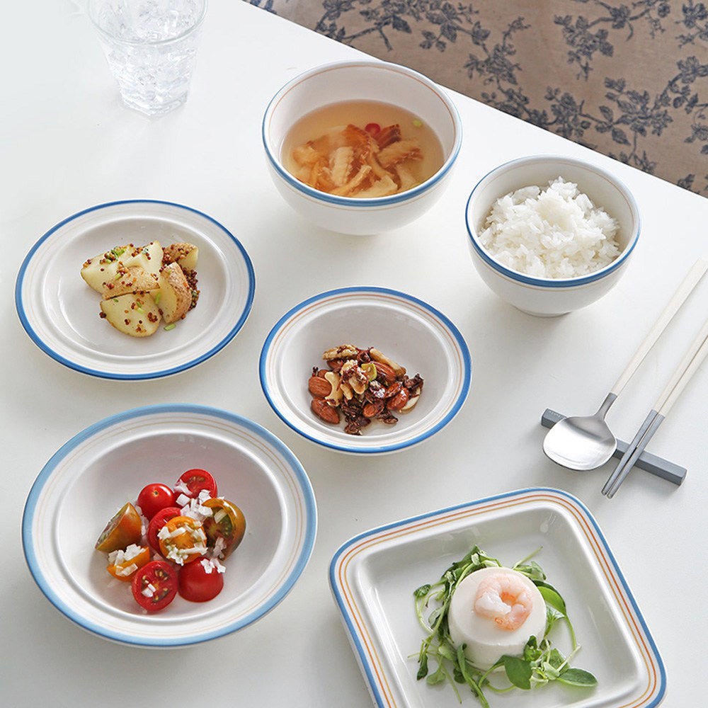 시라쿠스 메이플 코지믹스 1인 식기세트 6p 4color 택1, 코지 레드, 1세트, 단일상품 47,600원