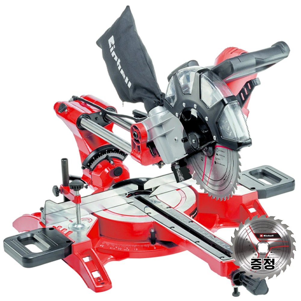 독일 아인헬 10인치 전동 슬라이딩 각도 절단기 고속절단기 톱날추가증정 / 유선 TC-SM 2534/1 Dual, 1개 349,000원