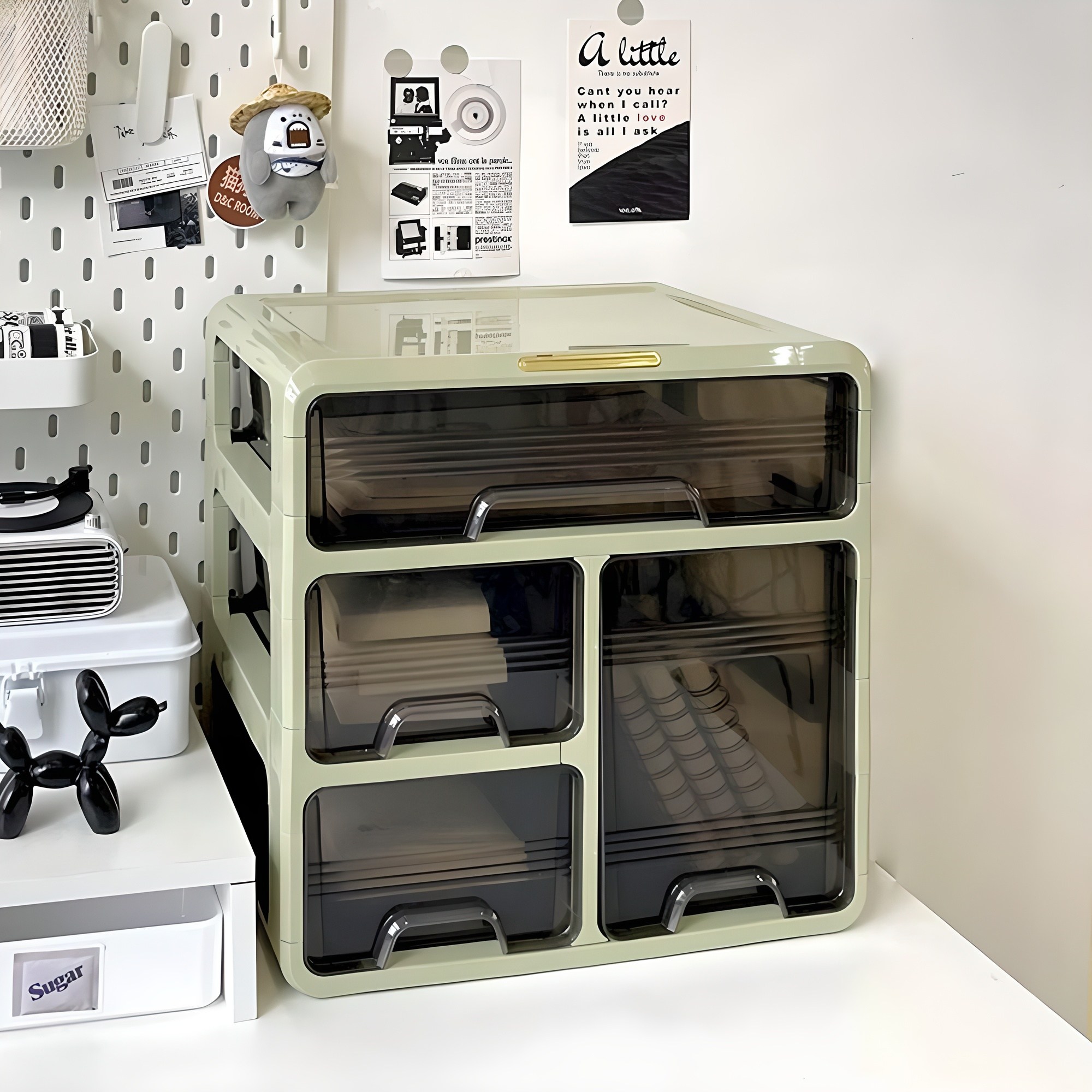 365플레이스 튼튼한 책상 정리함 사무실 책상 정리 오거나이저 4단 27,890원