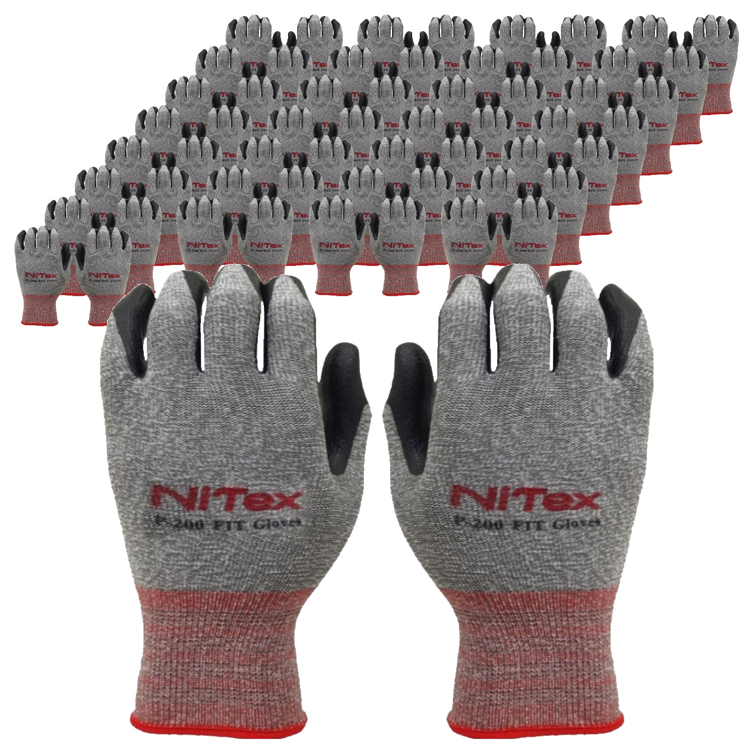 나이텍스 P-200 FIT NBR 폼 코팅 작업 장갑 양손 착용 세트 L 140,940원