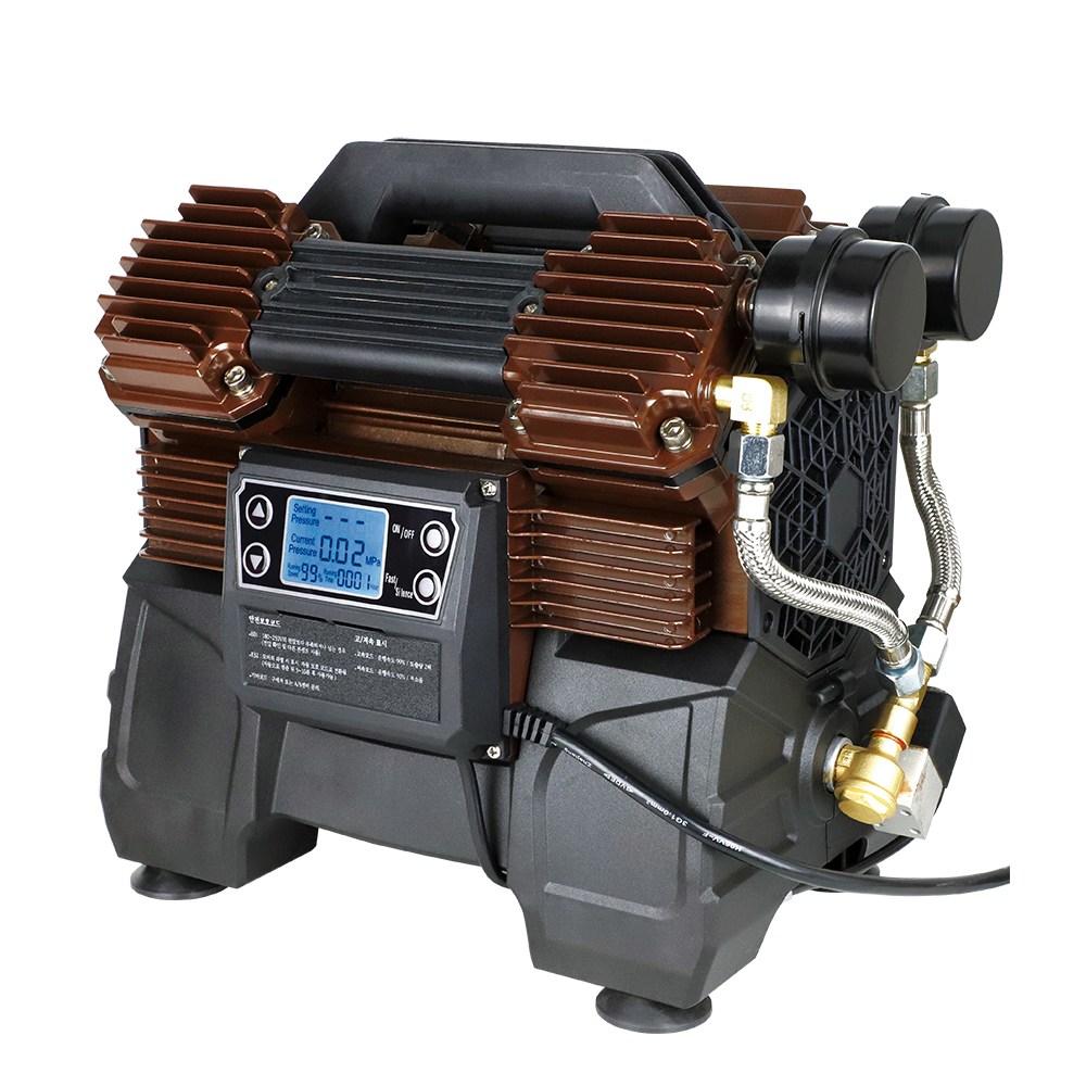 티찹 4마력 디지털 콤프레샤 DC-990S 탱크1L 저소음, 1개 344,960원