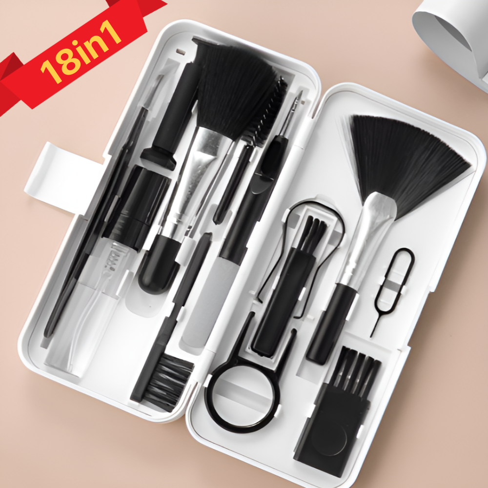 라이프리 18in1 키보드 청소 키트 이어폰 휴대폰 올인원 도구 세트 13,900원