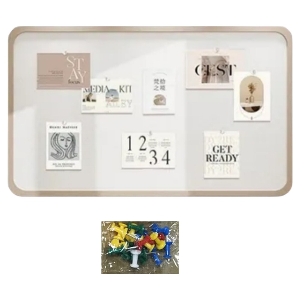 홈앤더 접착식 펠트 벽 보드 베이지 + 압정, 펠트 20,450원