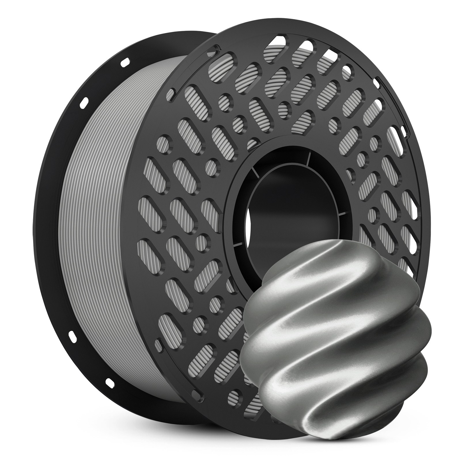 CaiLab PETG 3D 프린터 필라멘트 1.75mm 1kg 고인성 친환경 소재, 실버, PETG 1KG 18,000원