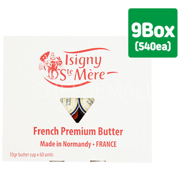 [냉동]이즈니 가염 버터컵 일회용 (10g x 60개) 9박스세트 / 무료배송 / 이즈니버터 미니버터 포션버터 337,600원