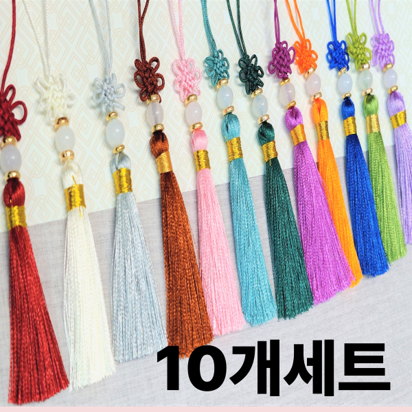 선물매듭 한복노리개 아동한복노리개 보자기 선물포장 키링 장식 5,500원