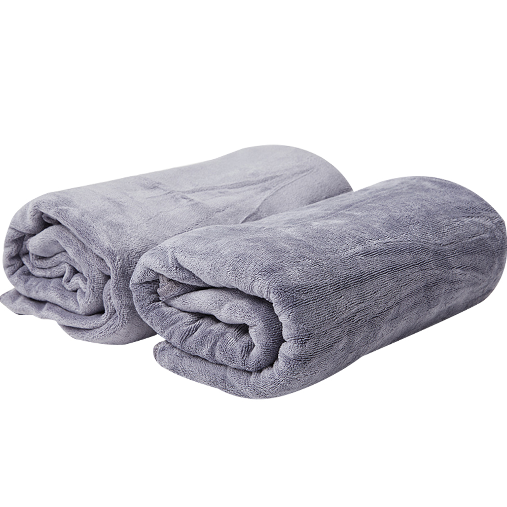 메이튼 스탠다드M 세차 타월 극세사 타올 드라잉 수건 초대형 160cm*60cm, 다크그레이, 2개 13,900원