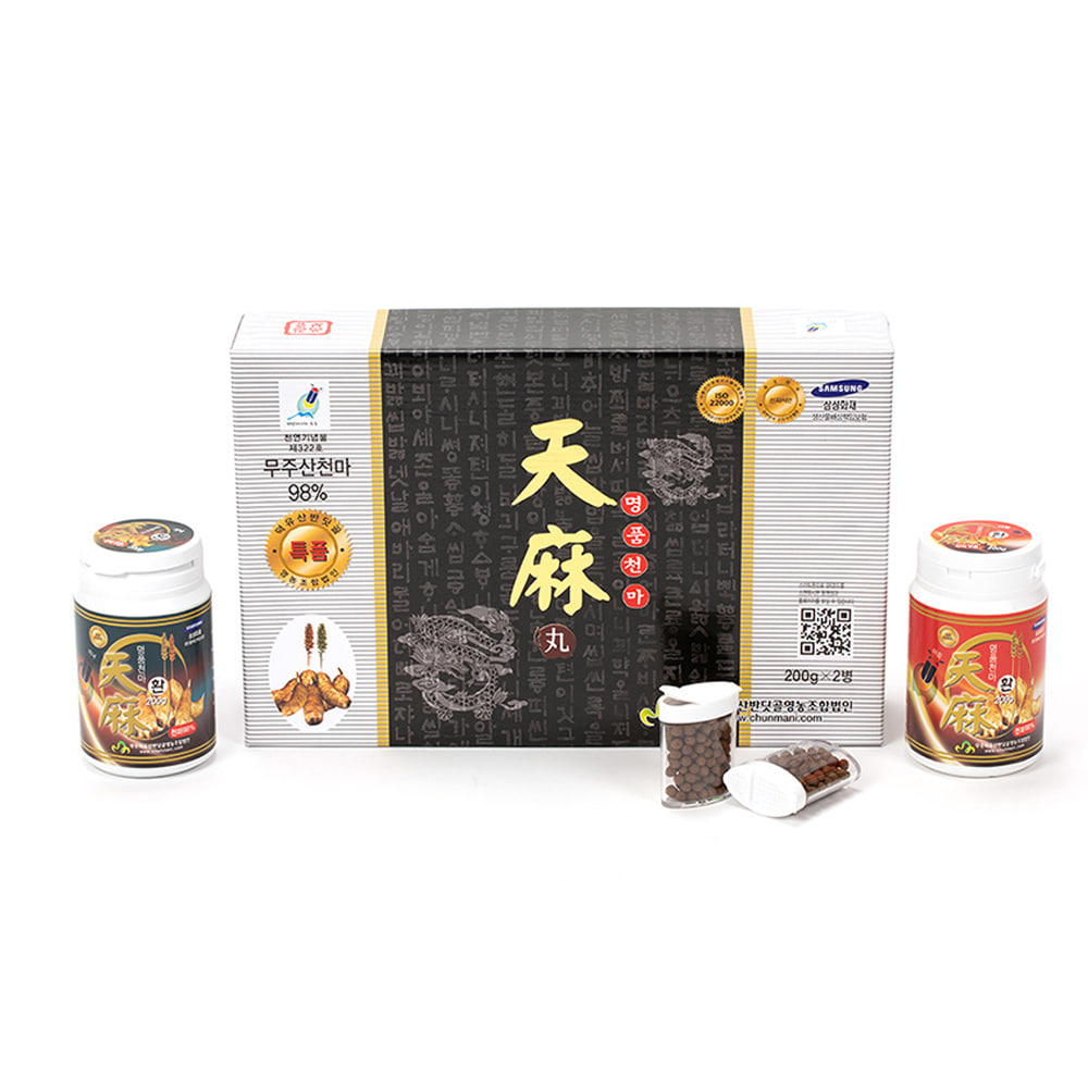 [천마니공식몰]무주천마 명품천마환 200g x 2병, 2개, 단품 378,000원