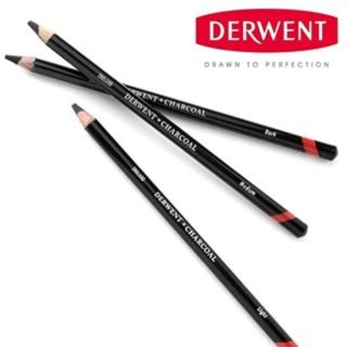 더웬트 챠콜 연필 낱개 목탄연필 / 옵션선택, MEDIUM 1,900원