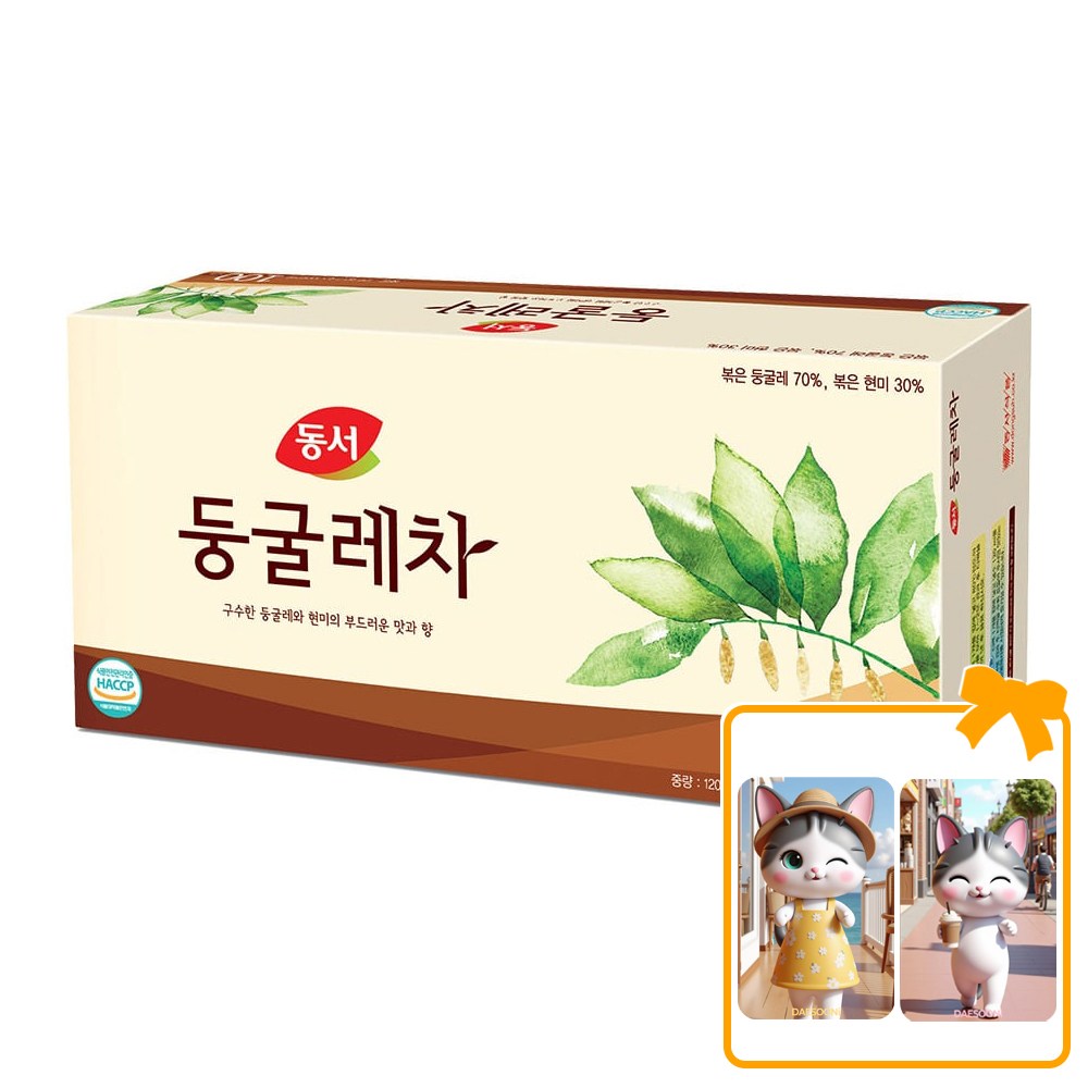 동서 둥굴레차 (+대순이 캐릭터 포토카드 증정) 41,500원