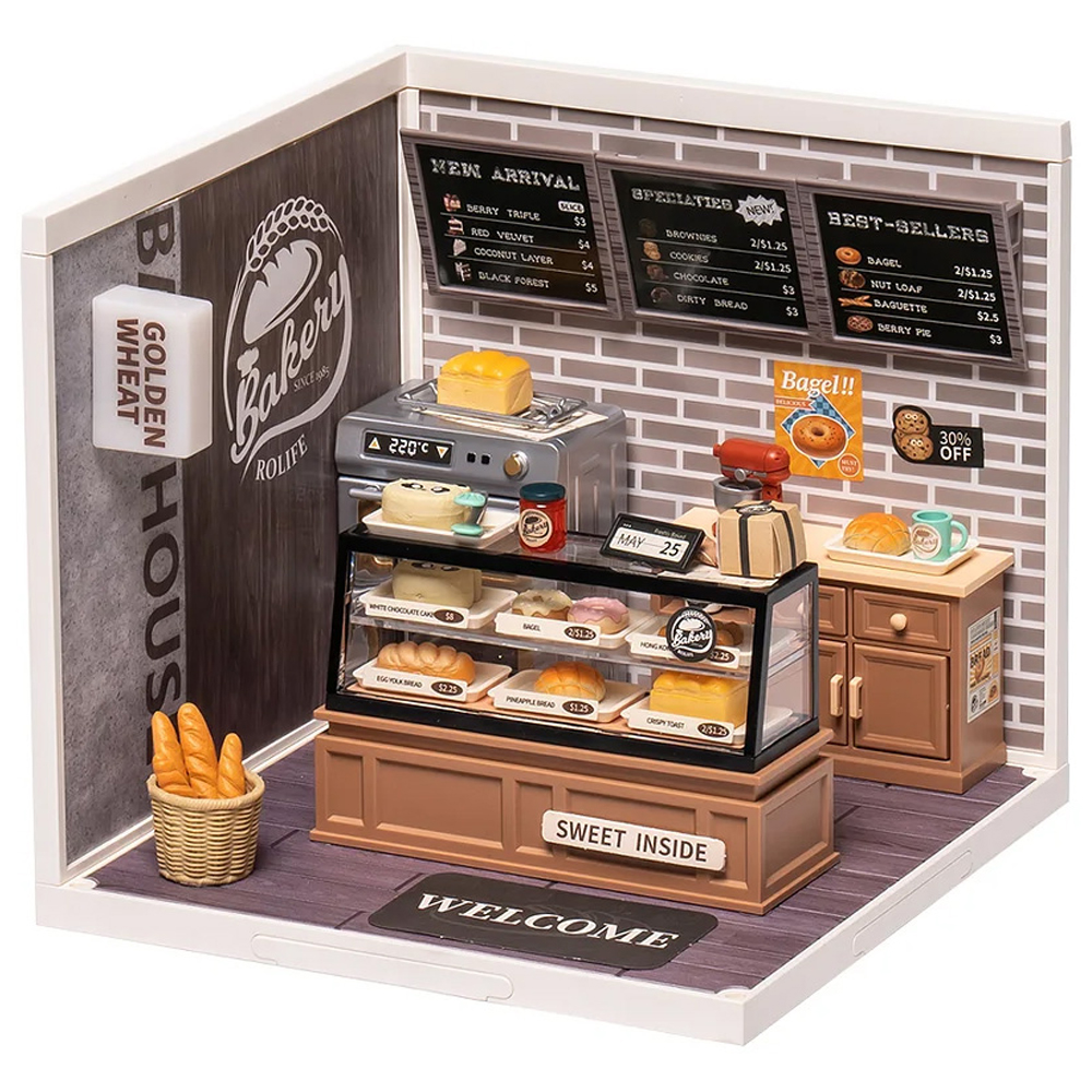 로라이프 로보타임 베이커리 DIY 미니어처 입체퍼즐 DW005 51,110원