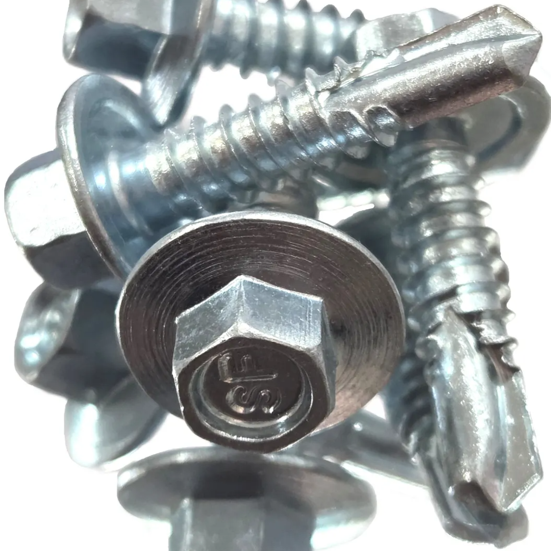 14(6.4mm) 스크류볼트 육각직결 와이드 넓은와샤 철판 판넬용 8,440원