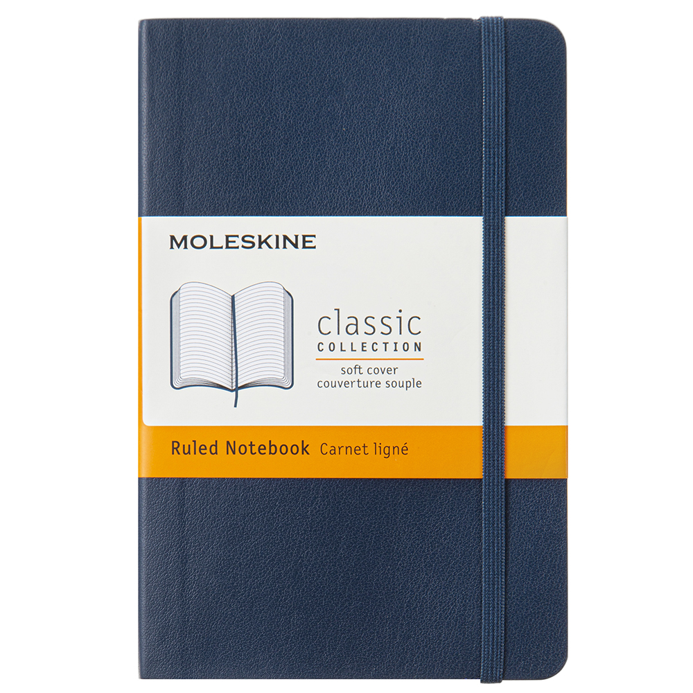 몰스킨 클래식 룰드 소프트커버 노트 포켓 30,480원