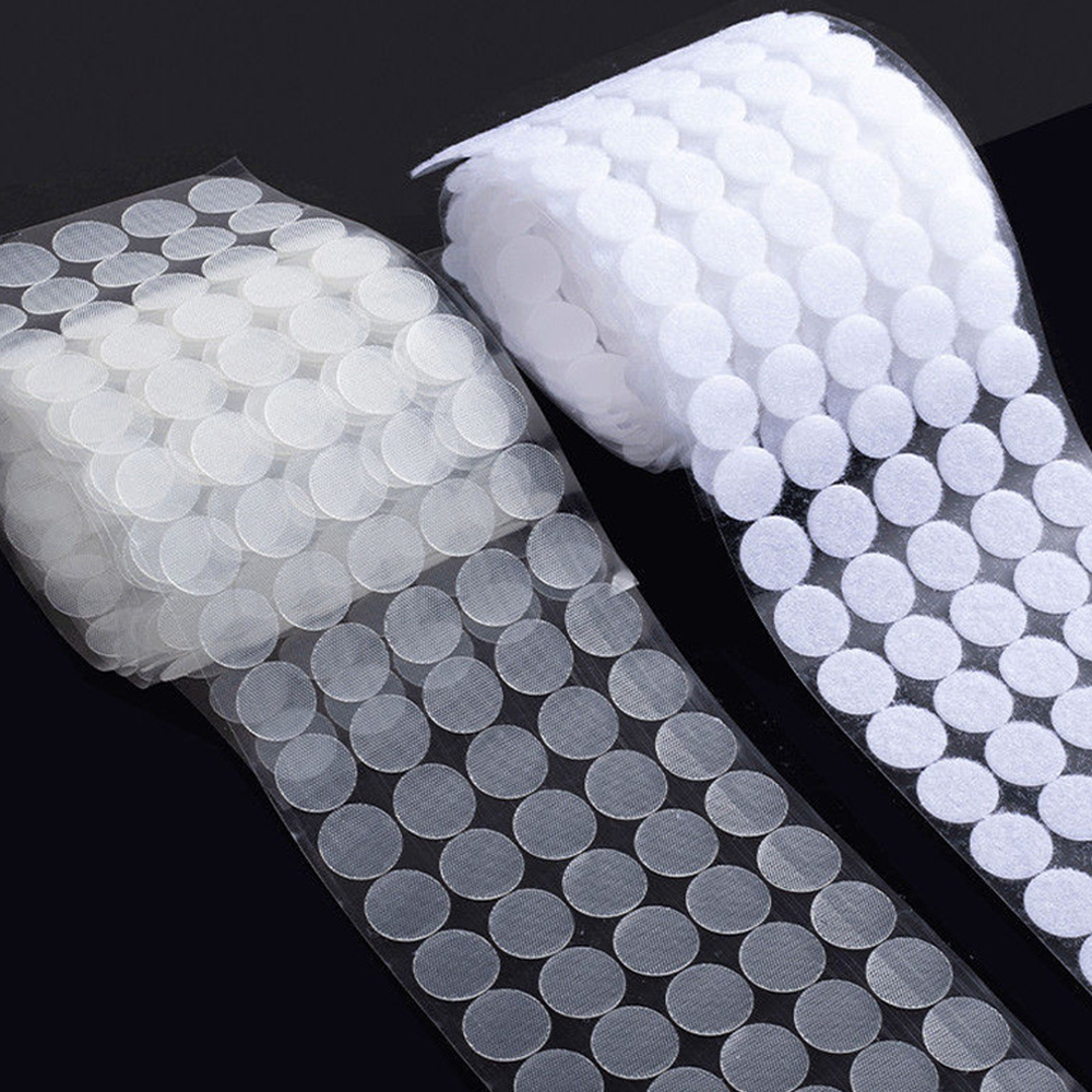 코히모 원형 찍찍이 테이프 암수 세트 10mm 5W0602, 화이트, 200세트 5,500원