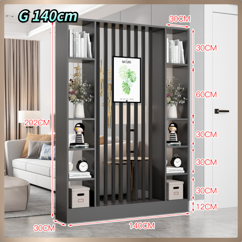 miraemoa 공간분리 거실 파티션 선반 수납 아파트 원룸 다용도 가림막 조립형 현관 입구 칸막이 334,900원