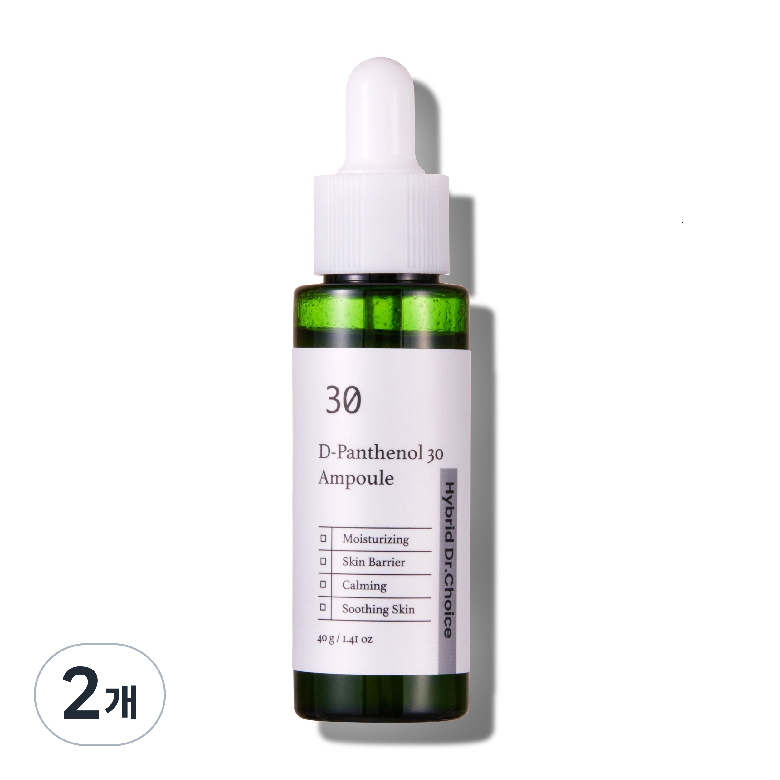 닥터초이스 디판테놀 30% 앰플 40g 판테놀 시카 히알루론산 피부장벽 진정 MTS겸용 시술후 에센스 튼살 착색 흉터 아토피 피부과 병원입점, 2개, 40g 32,500원