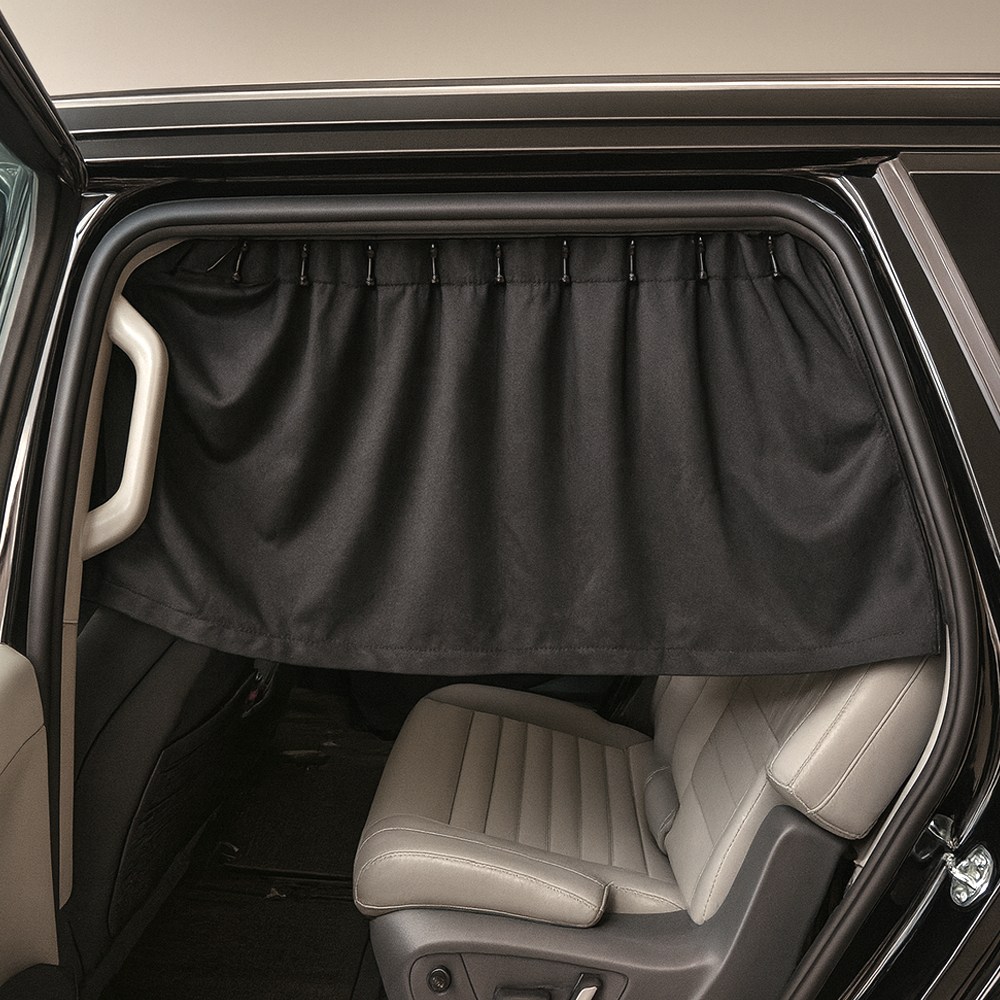 벤비아 EV9 리무진커튼 세트 뒷좌석 커텐 암막 햇빛가리개 사생활보호 차박 썬쉐이드 00822, 뒷좌석 세트 검정, 1세트 35,800원