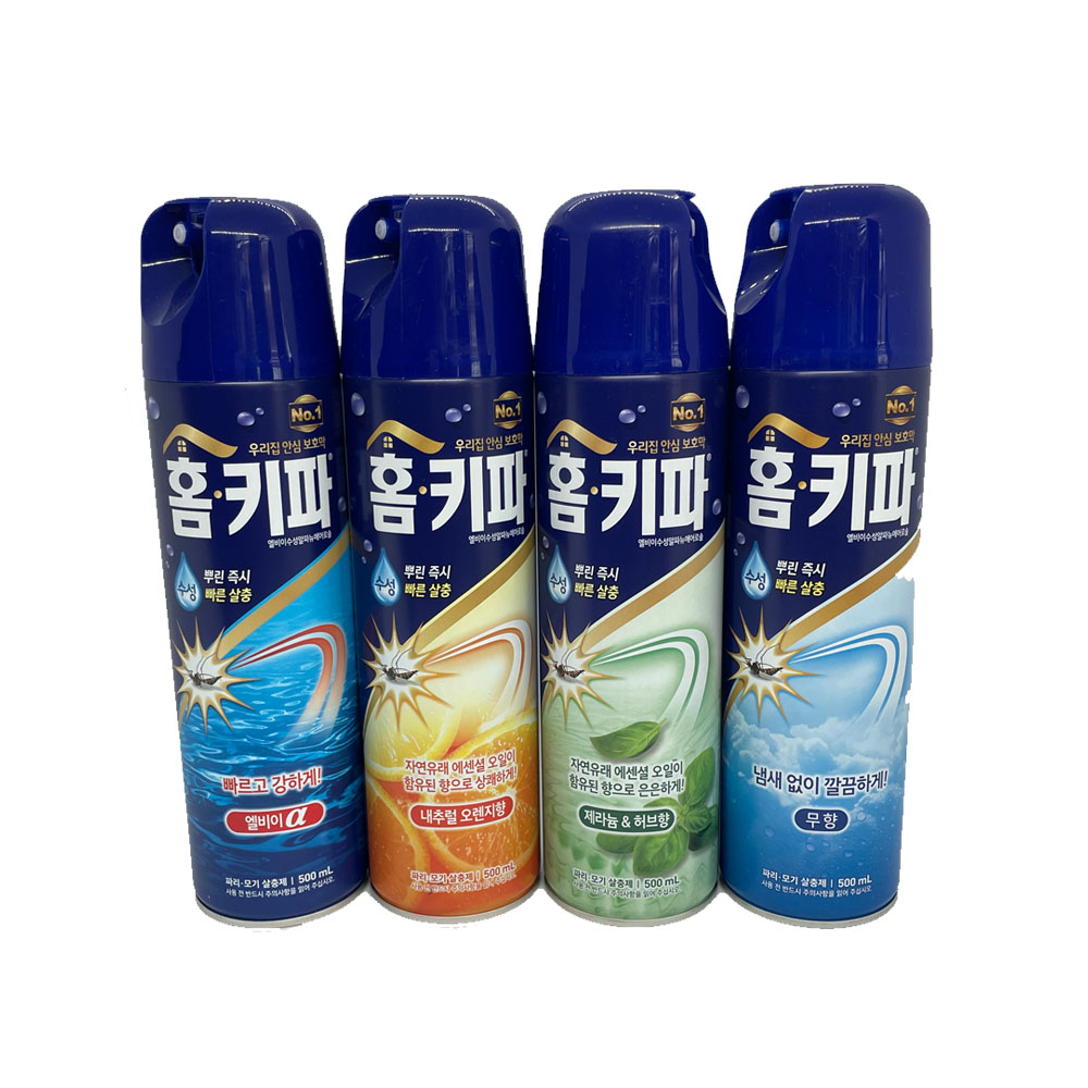 홈키파 에어졸 모기살충제 제라늄 허브향, 1개, 1개입 4,000원