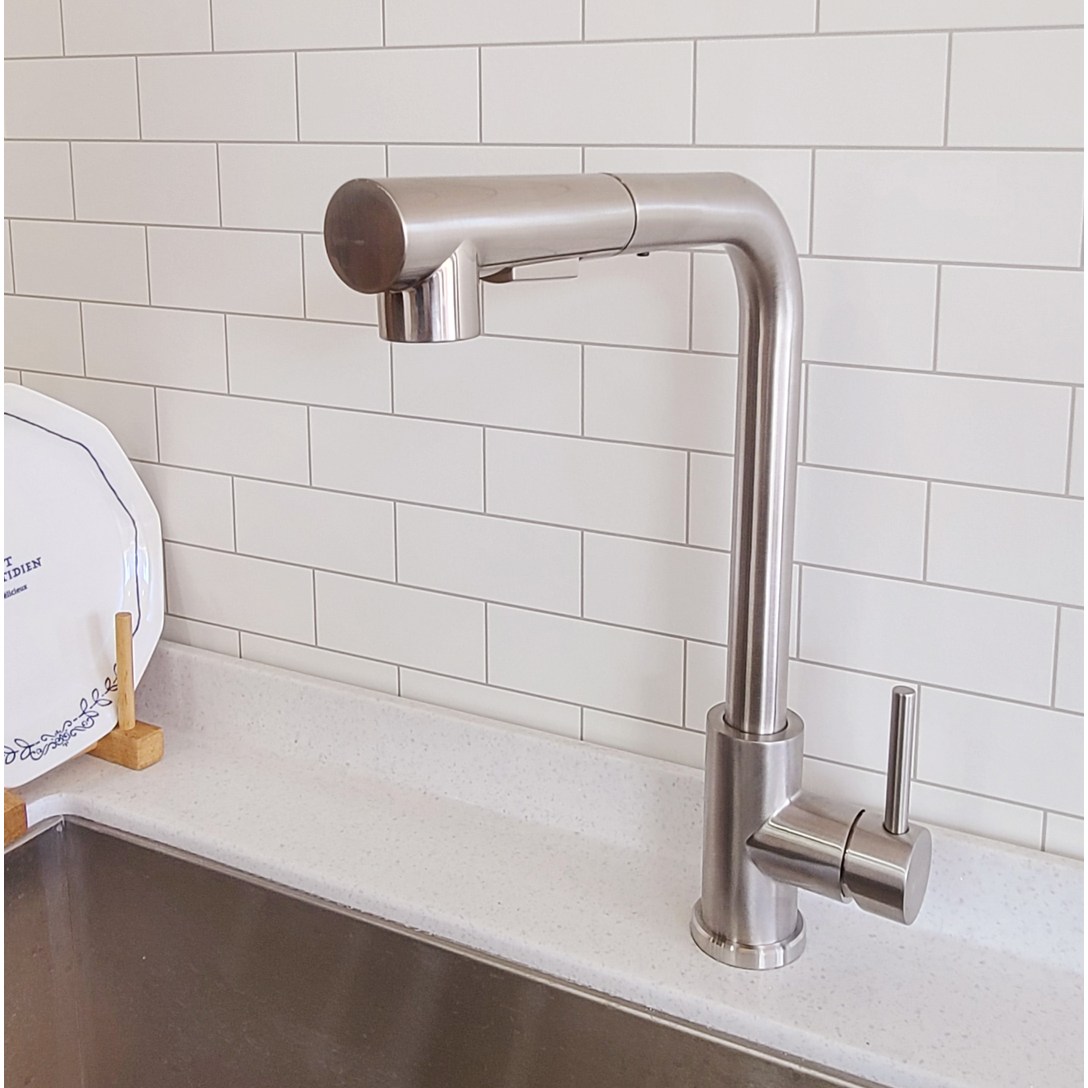 한샘 MSYS 싱크대수전 한샘수전 무광 주방수전 ㄱ자 링고 국내산 skz 70,000원