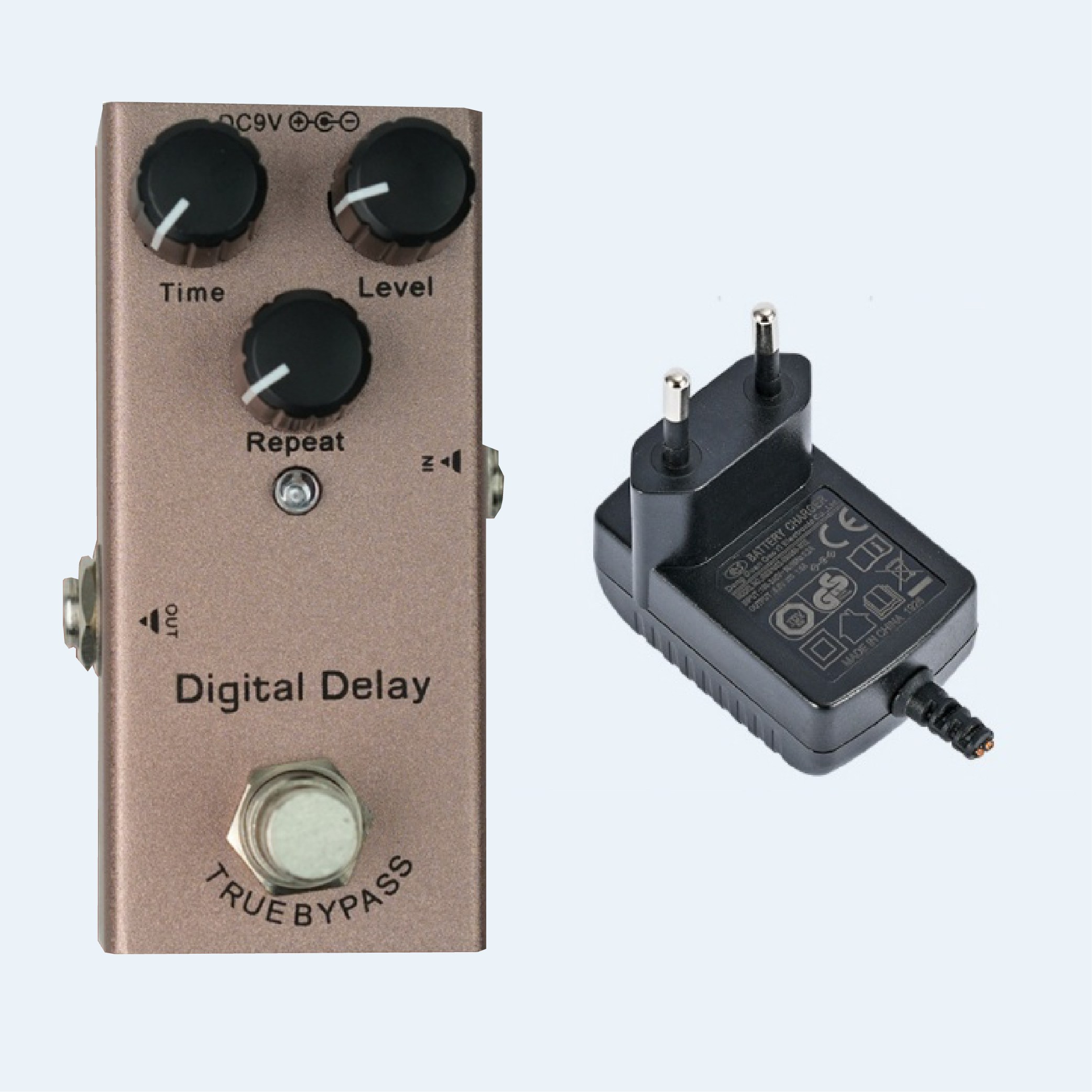 일렉기타 이펙터 디지털 딜레이 어댑터 포함 33,000원