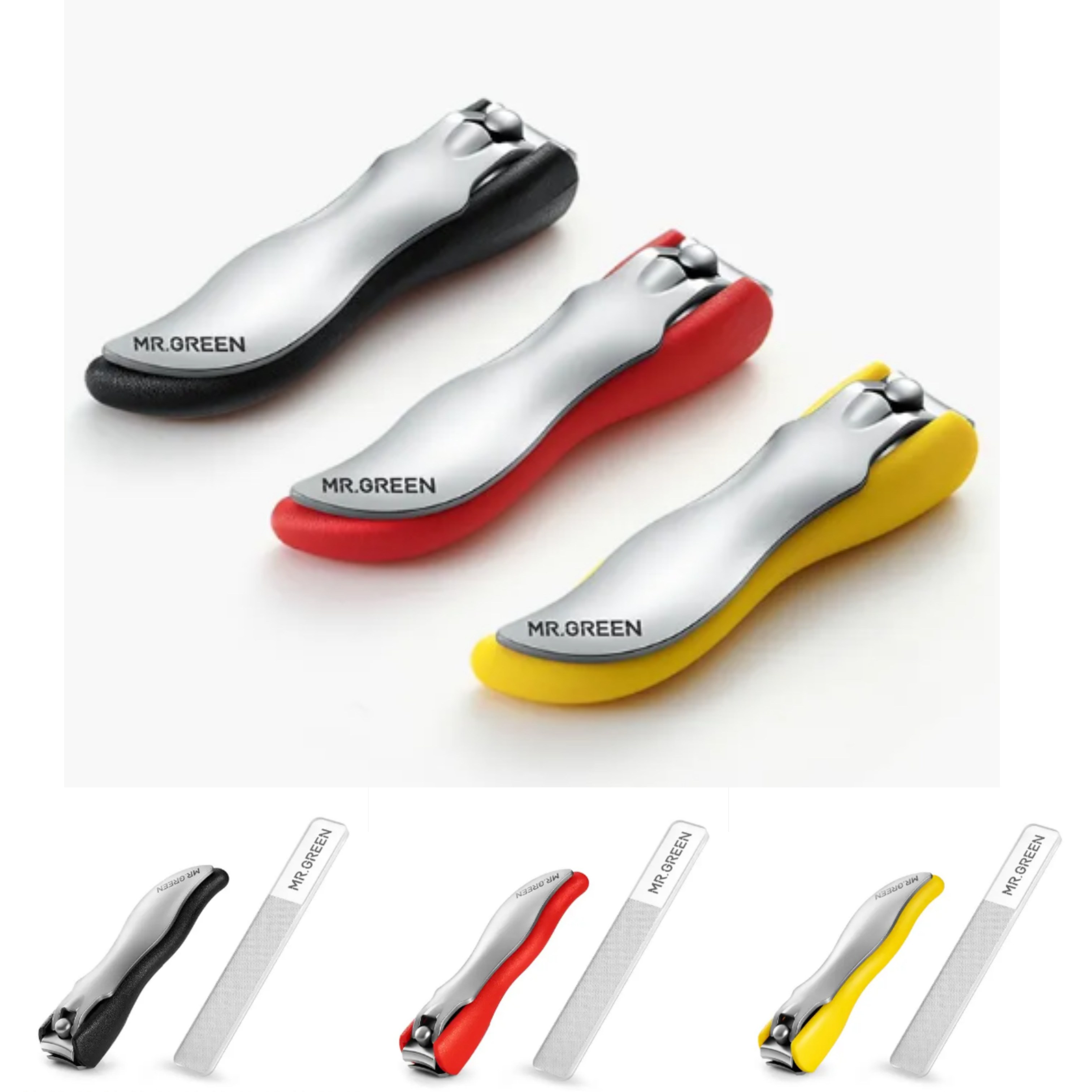 [미스터그린 공식몰] 손톱깍이세트 MR-1226 PLUS 튐방지 휴대용손톱깍이 네일샤이너포함 초경량 독일의료용 기념선물 답례품 15,000원