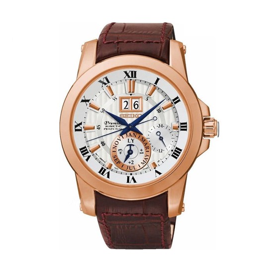 SNP096J1 프리미어 키네틱 퍼페츄얼 남자 가죽 시계 1,520,000원