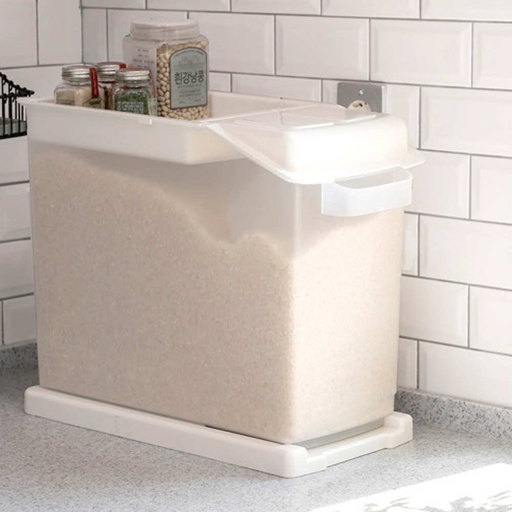 국산 씽크인 쌀통 대 25kg 쌀독 주방수납 보관용기 25,900원