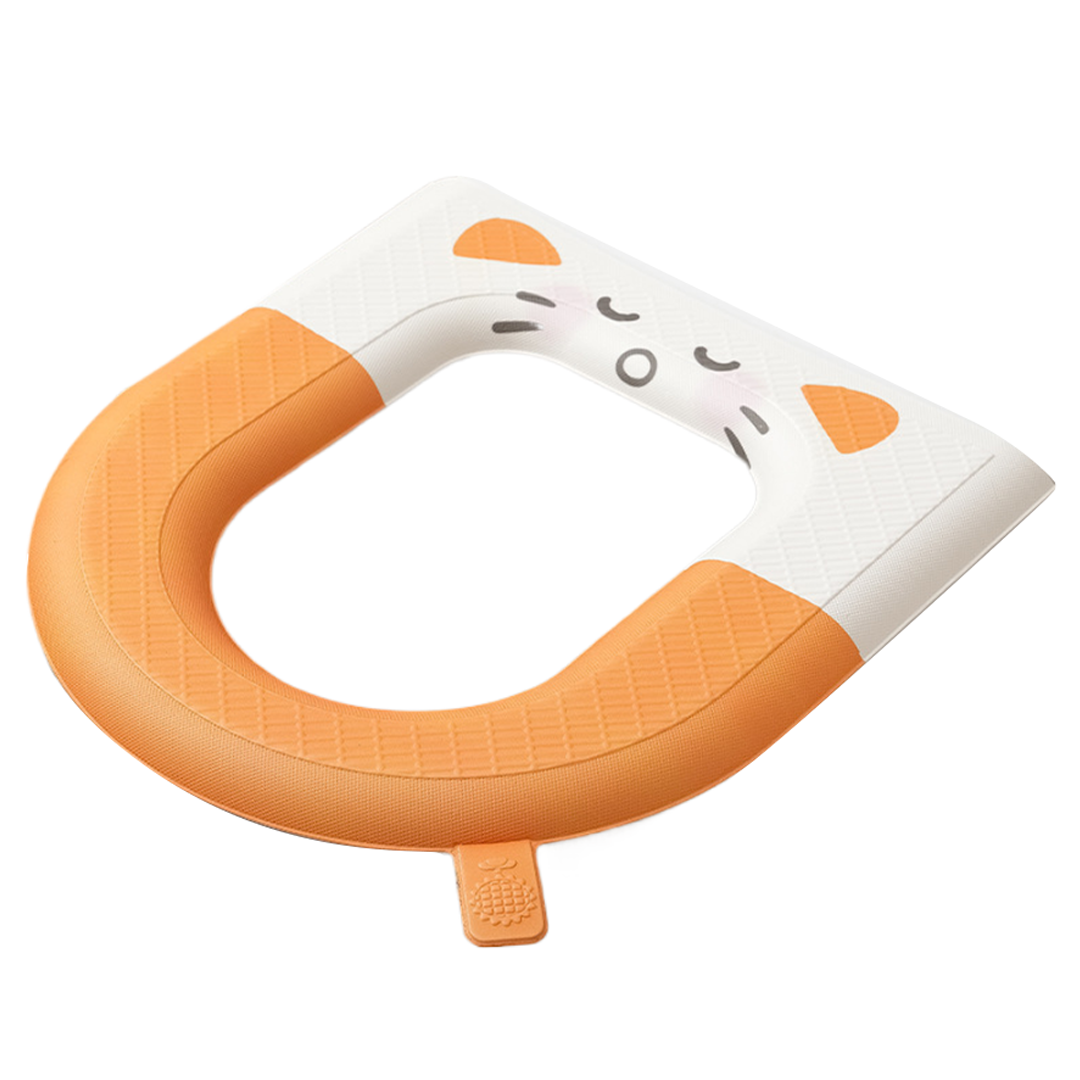 사인포스트 사랑스러운 디자인 변기시트커버, 오렌지, 1개 5,800원