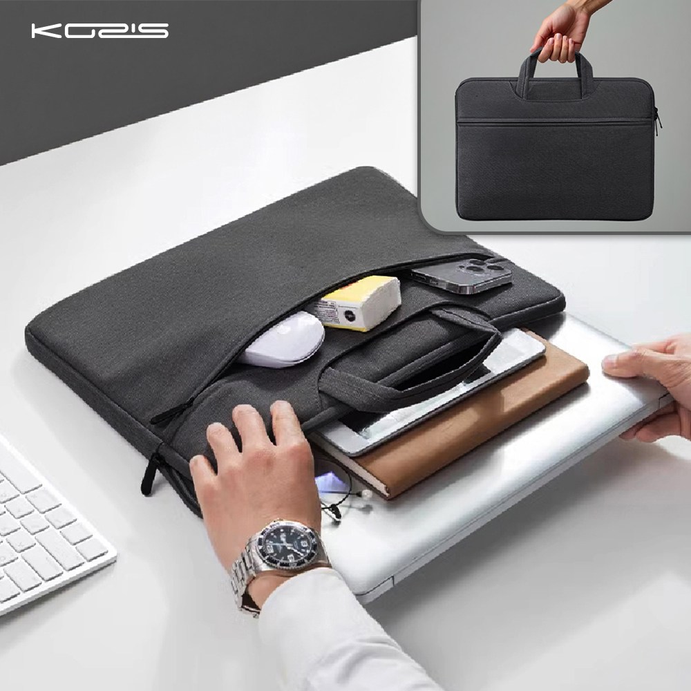 코지스 노트북파우치 노트북가방, 블랙, 1개 19,200원