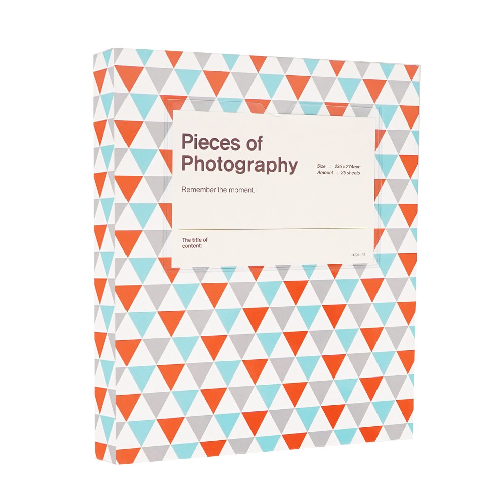 문구백서 데일리 바인더 접착식 패턴 포토앨범 25매 17,500원