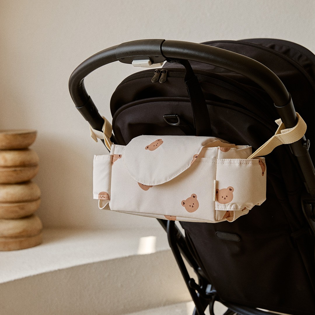 돗투돗 동물친구들 유모차 오거나이저 가방 유모차 정리함, 돗꼼, 1개, 현재가 24,900원