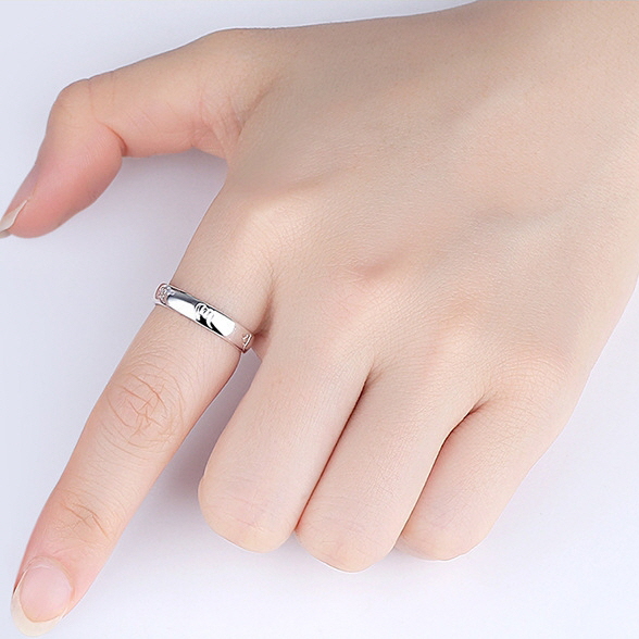 아셀 순은 999 육자인원 남녀 재물 행운 반지 31,700원