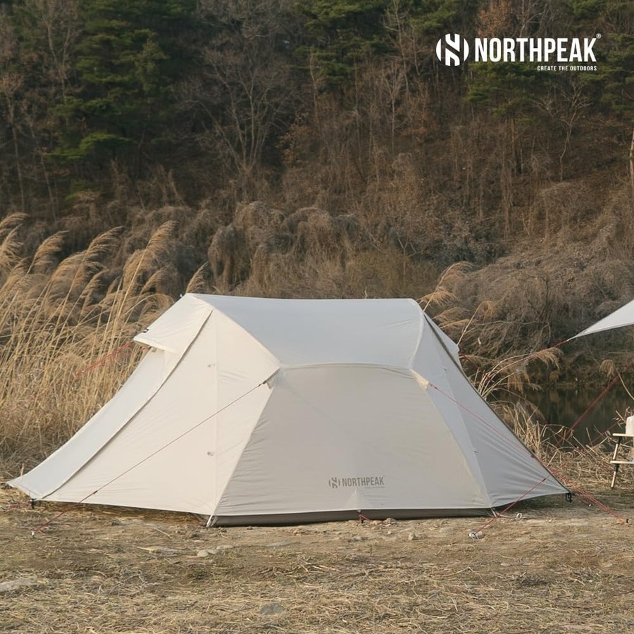 노스피크 Northpeak PLAYER 2 소이밀크 2인용 투어링 텐트 컴팩트 화이트 197,900원