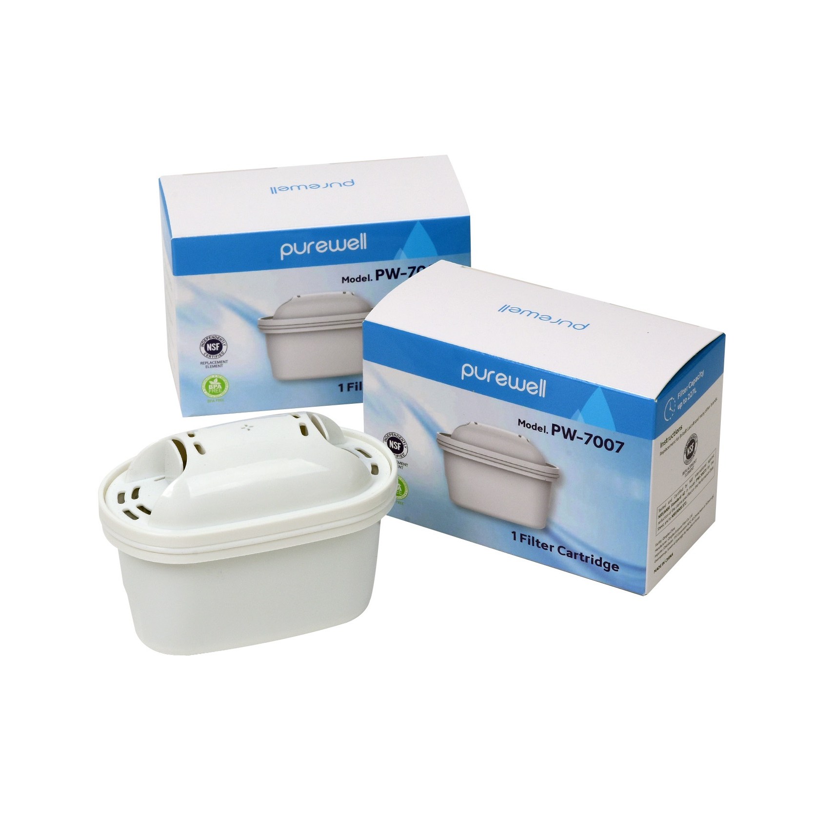 [호환] 브리타 막스트라 호환 리필 필터 퓨어웰 PW-7007 3개입 (NSF 인증) 15,000원