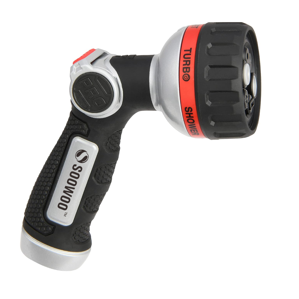 물 호스 분사기 견고한 알루미늄 바디 정원 마당 세차건 고압분사건 워터건 물뿌리개, 1개 29,800원