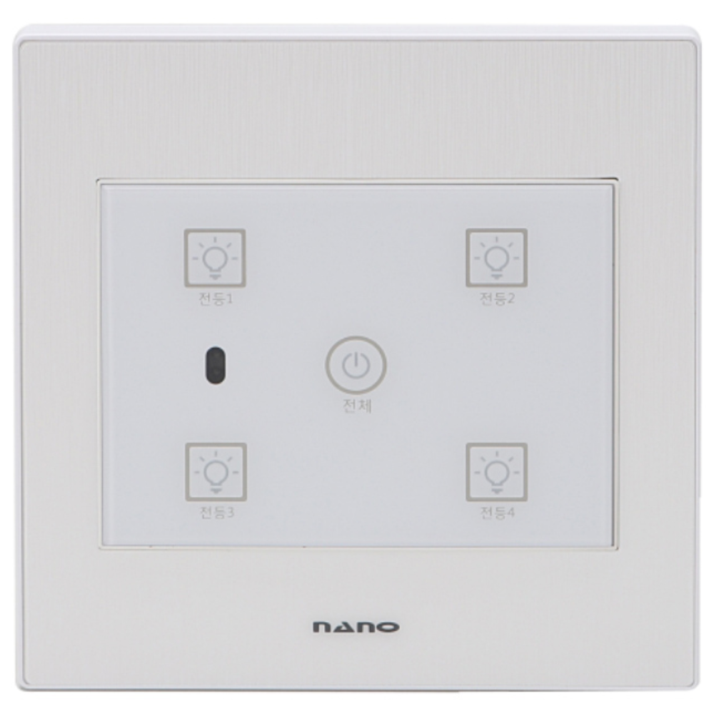 국산 전자식 4구 터치 스위치 화이트 나노 아트2, 1개 49,900원