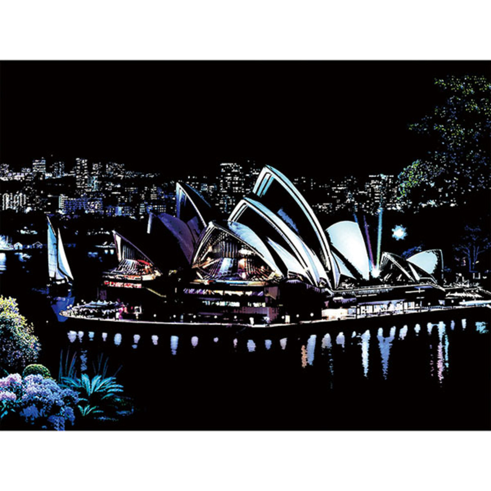 아트조이 DIY 스크래치 나이트뷰 26.5 x 20 cm 7,600원