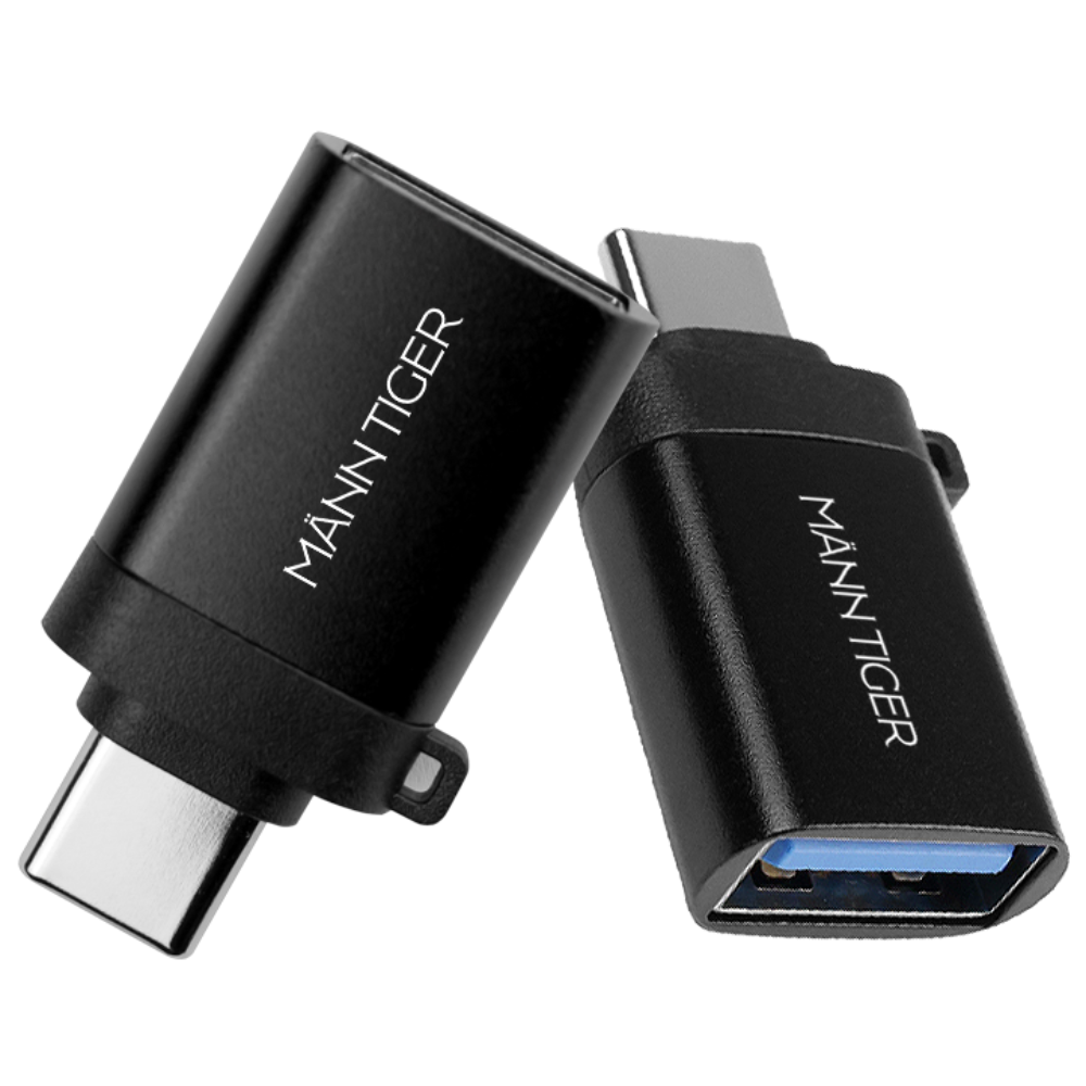 만타이거 USB3.0 to C타입 OTG 고속충전 변환 젠더, 4개, 블랙, 24mm 27,110원