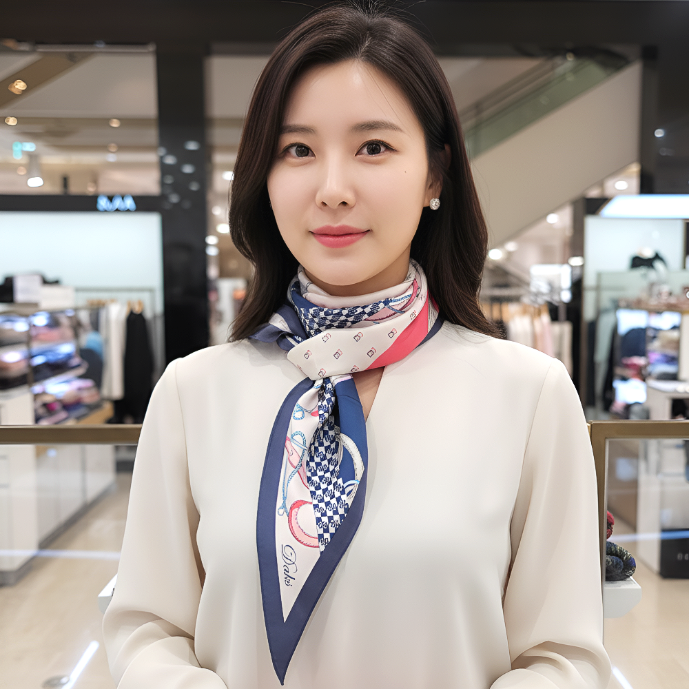 닥스 여성 실크 트윌리 스카프 사계절 패션 목도리 65,800원