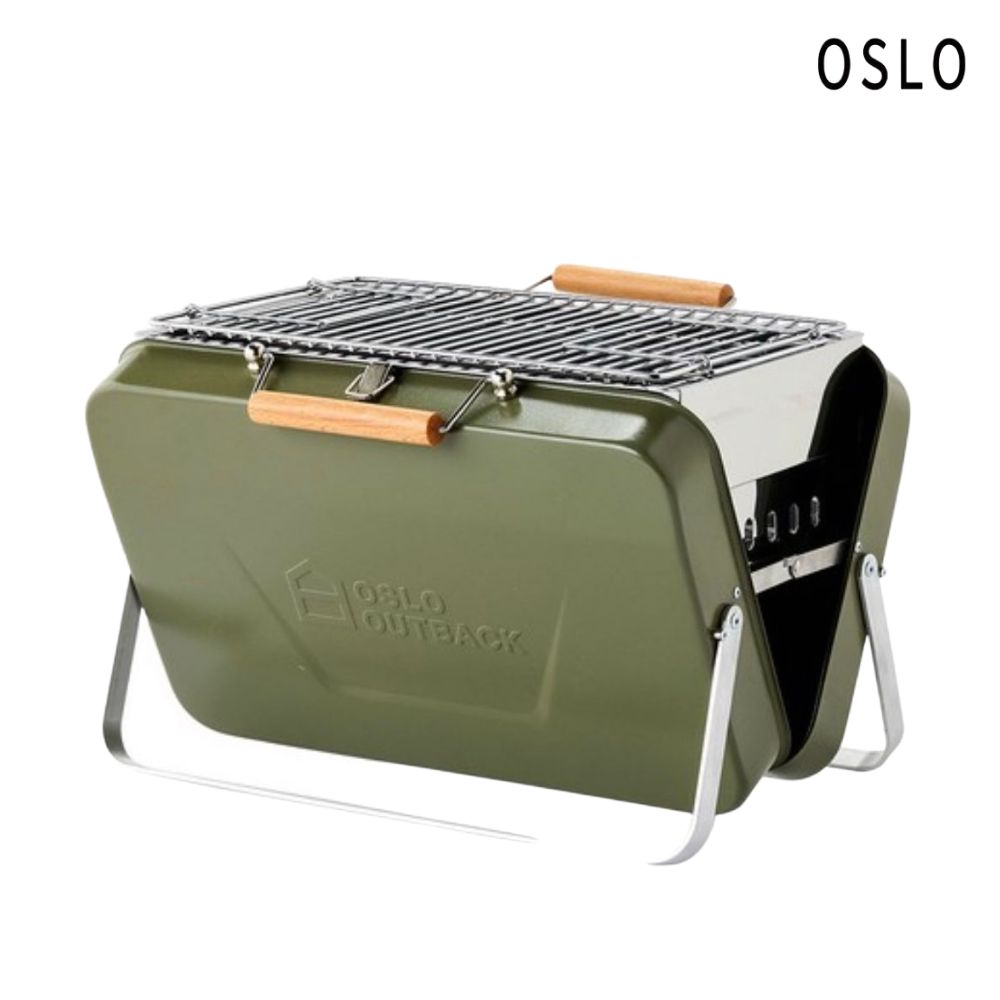 오슬로 아웃백 캠핑 BBQ 화로 그린 68,850원