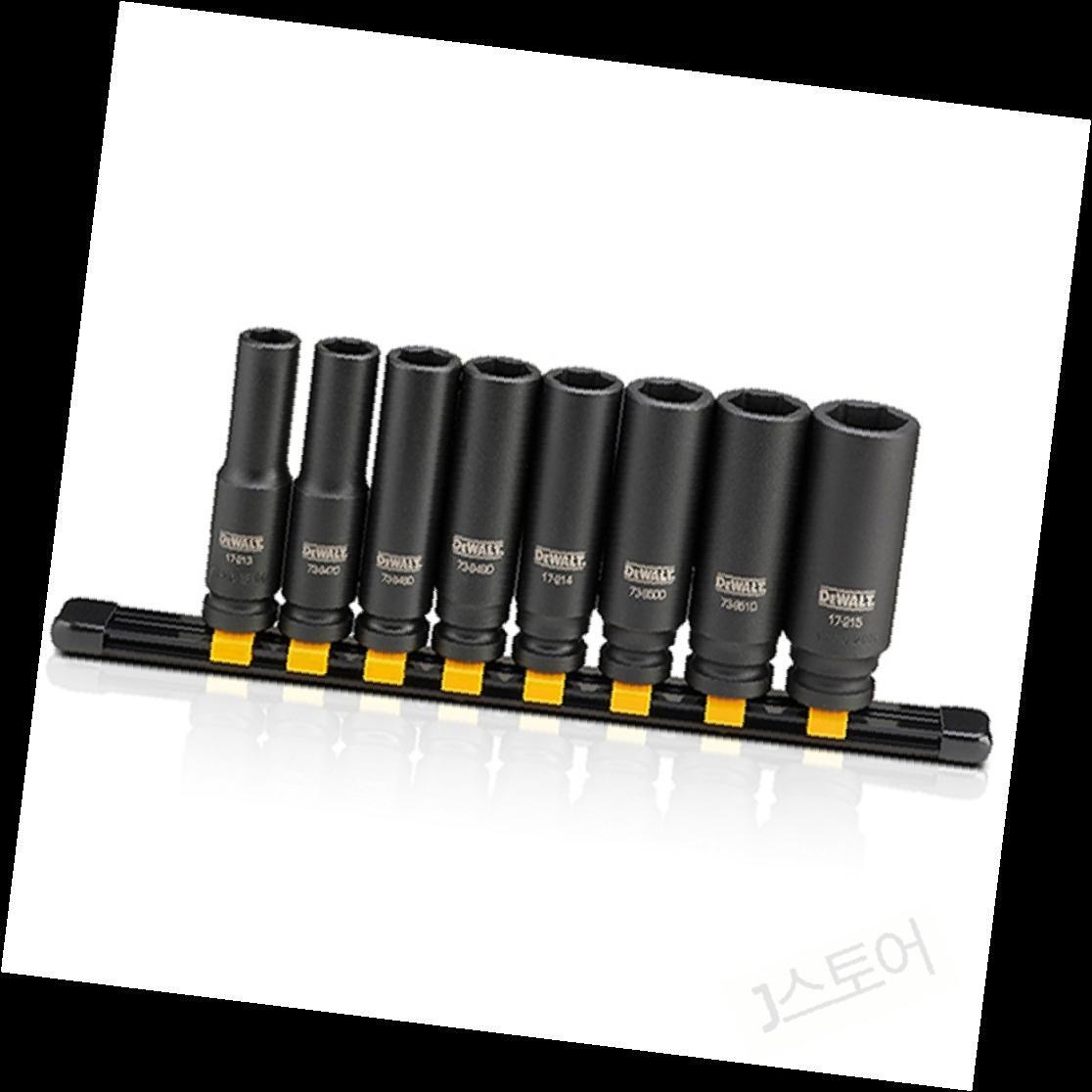 J스토어 디월트 육각 임팩 롱소켓세트 13-24MM 8P DWMT86090 렌치공구세트 복스알세트 롱임팩 106,000원