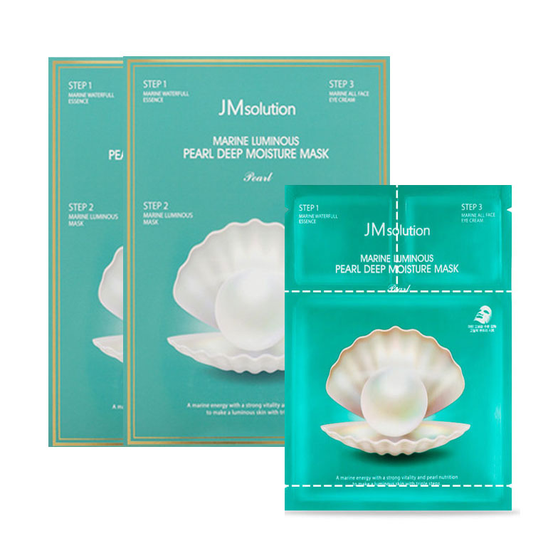 제이엠솔루션 청광 마린 진주 딥 모이스처 마스크 펄, 10개입, 2개 13,300원