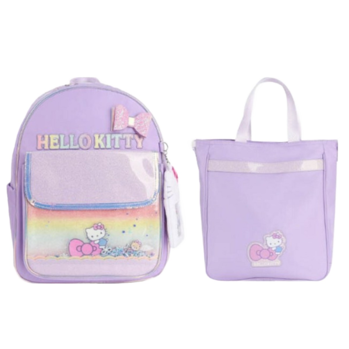 레인보우 초등 학생 캐릭터 예쁜 백팩 책가방 보조 가방 신발주머니 세트 153,160원