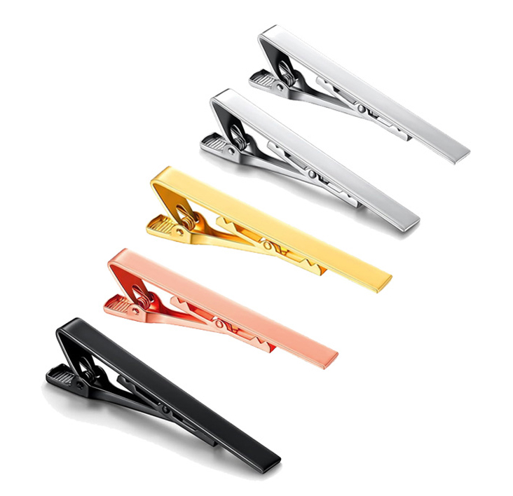 피어니스트 유광 클립 넥타이핀 5p 세트, 현재가 17,600원