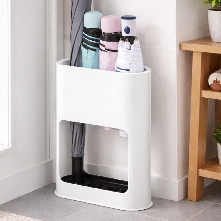 디모어 현관 스탠드 미니 우산꽂이, 1개, 화이트 13,900원