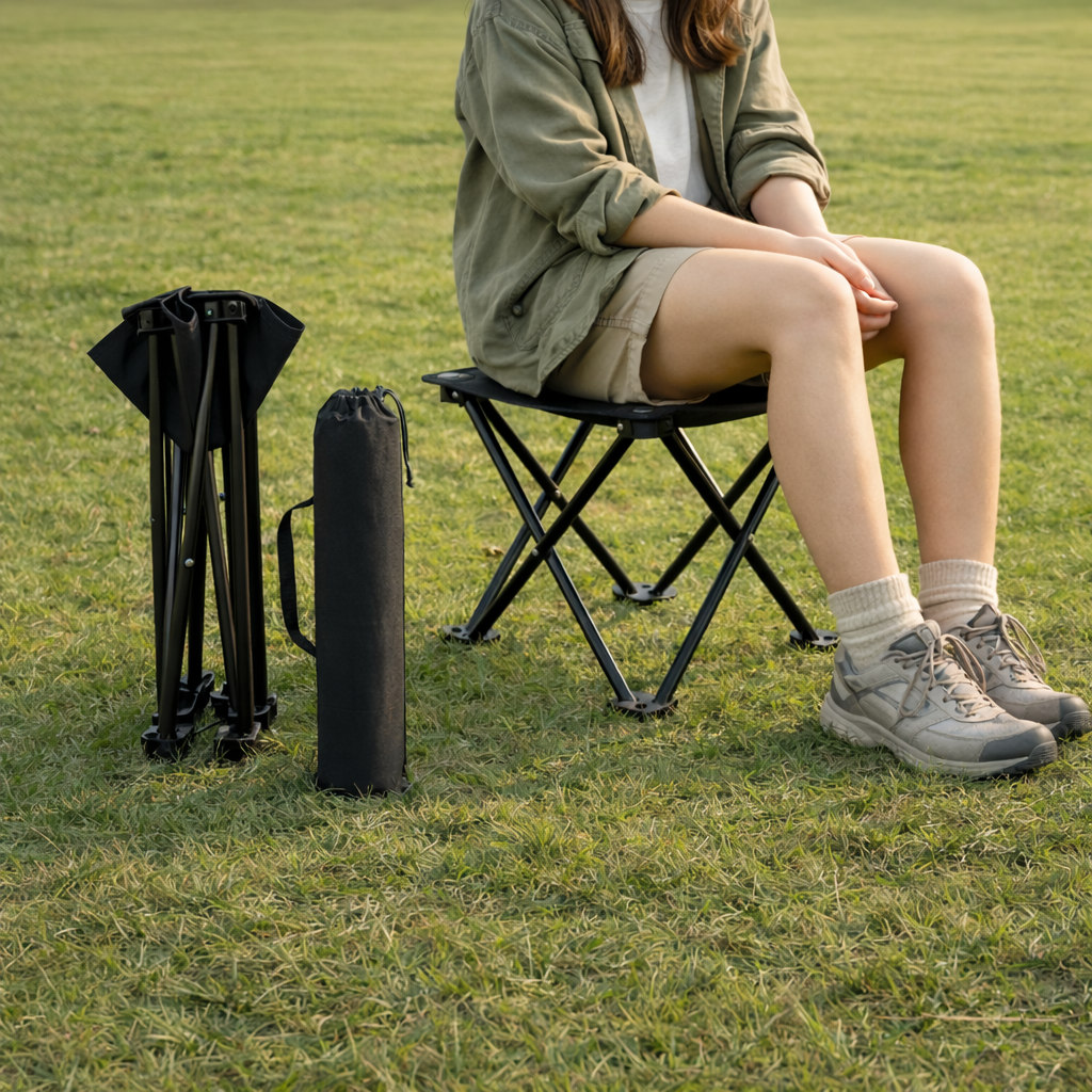 베이직앤드 흔들림 없는 초경량 접이식 캠핑의자 14,900원